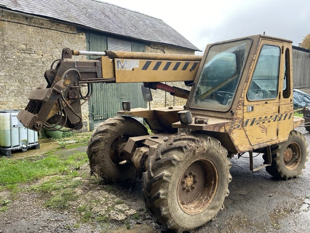 MASSEY FERGUSON 24 Telehandler 1985-86. Spares or repair. £4,000.00 ...