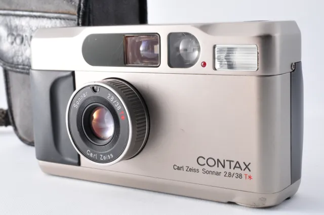 [Near MINT] Contax T2 Titan 35mm Point & Shoot Film Camera Data Back From JAPAN