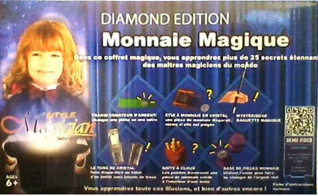 Kit Coffret Magicien Tour de Magie + 10 ans Magic Tric Set B NEUF