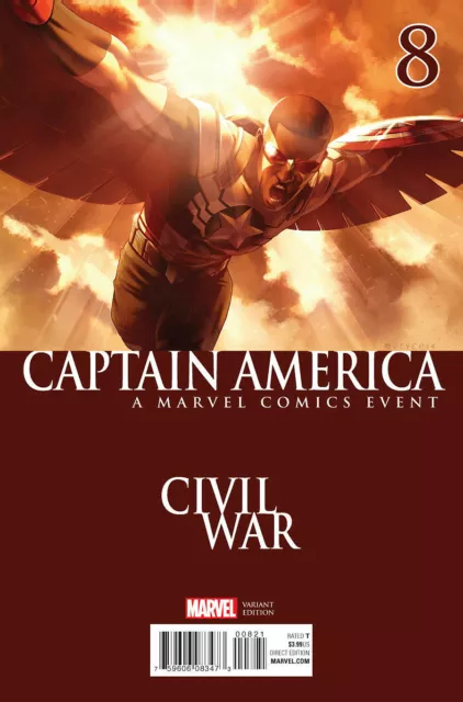 Captain America #8 (NM)`16 Spencer/ Renaud  (Cover B)