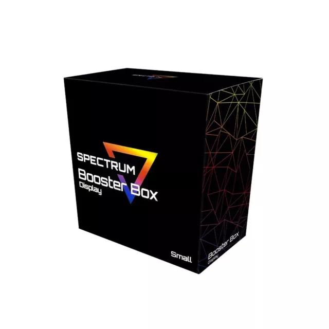 BCW Spectrum Clear Acrylic UV Protected Pokemon Booster Pack Box Display Case