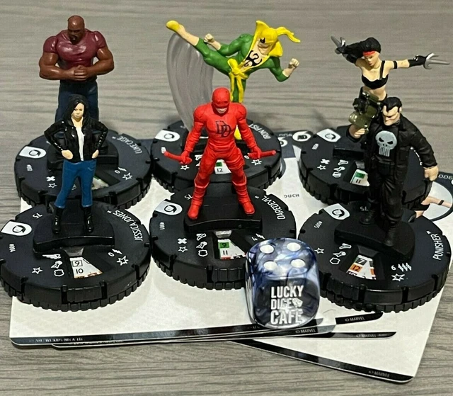 Marvel Heroclix Avengers/Defenders War Fast Forces 001-006