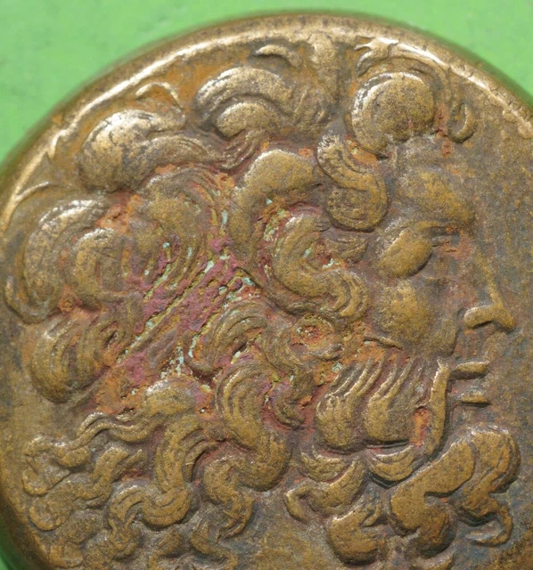 PTOLEMAIC KINGS of EGYPT  Ptolemy III   Zeus & Eagle 40 Millimeters & 47 Grams