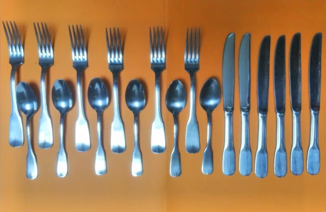 Lot De 12 Couteaux à Poisson Guy Degrenne - Acier Inoxydable 20cm - Fabriqué En France