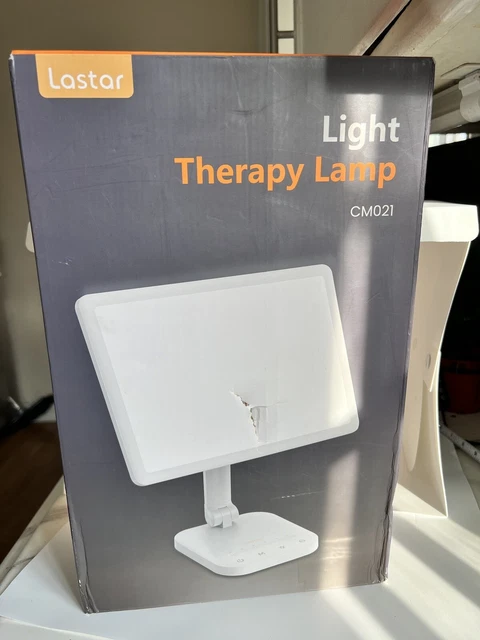 Lampe De Luminothérapie, 10000Lux Lampe Lumière Du Jour, Avec 3 Modes De Couleur 5 Niveaux De Luminosité & Gradation En Continu, Spectre Complet Lampes Tristes Pour Dépression,Rose