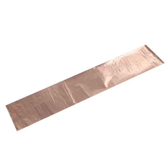 Copper Foil Tape Shielding Sheet 200 x 1000mm -sided Conductive Roll F1B7B7