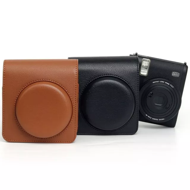 PU Leather Storage Bag Photography Pouch for Fujifilm Instax mini 99 Travel