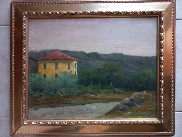 Emilia Rossotti Ferrettini pittura torinese piemontese olio Torino Delleani !