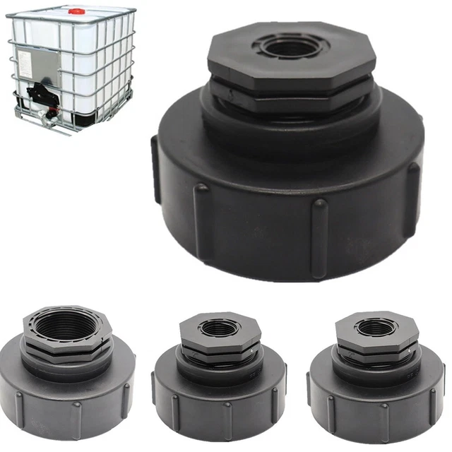 IBC CONTAINER ADAPTER S100x8 Reduction Coarse Internal Thread Long ...
