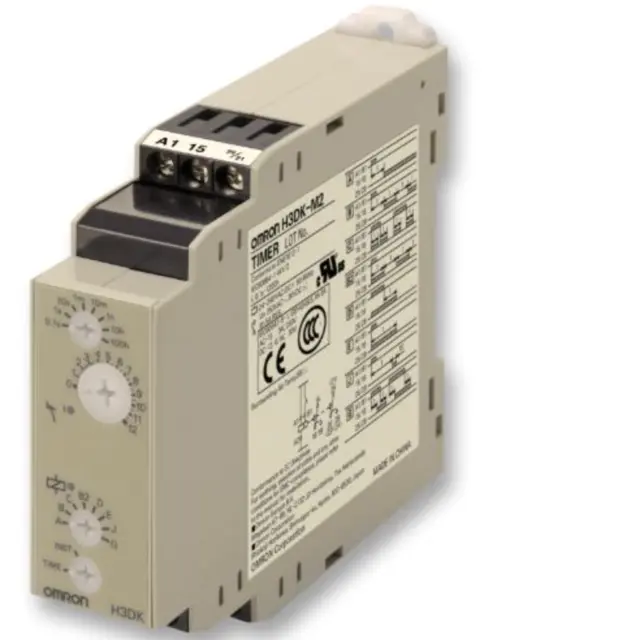 Omron Industrial Automation   H3Dk-M1 Ac/Dc24-240   Timer, Multifunction, 5A, 24