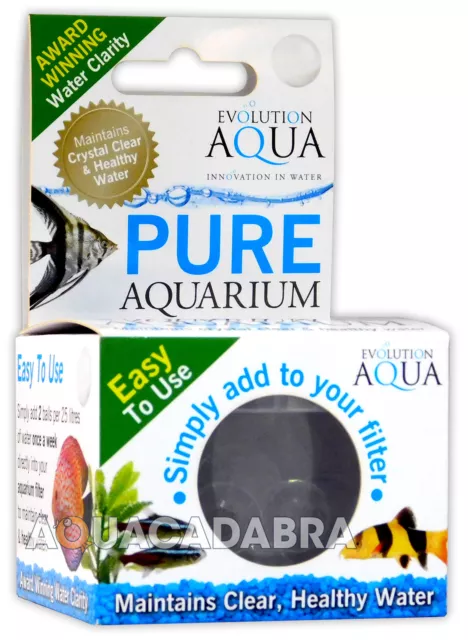 Evolution Aqua Pure Aquarium Balls 25 Clear Water Filter Fish Tank Treatment