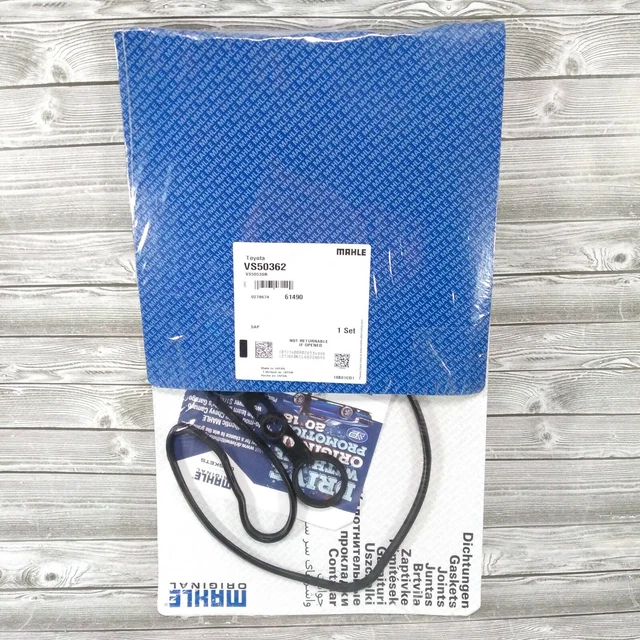 Engine Valve Cover Gasket Set Mahle Toyota VS50362 New Factory Sealed