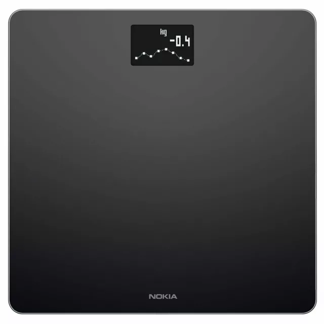 Nokia Body - BMI-WLAN-Körperwaage, schwarz "wie neu"