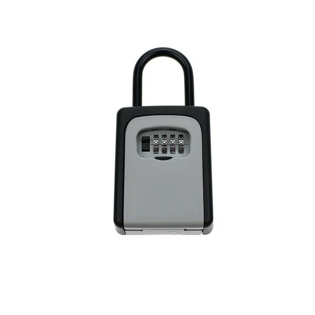 Boîte de verrouillage portable Safe Key avec code à 4 chiffres pour... 2