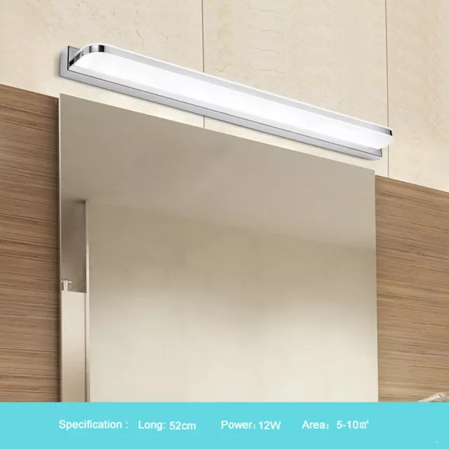 LED Bathroom Toilet Front UP Mirror Vanity Light Acrylic Wall Lamp Fixture AU