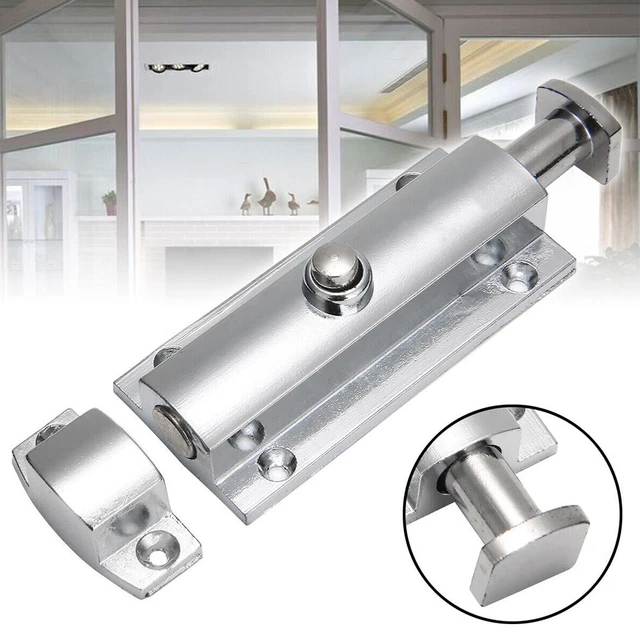 Botones Cerradura Puerta Hardware Puerta Candado Placa para Baño