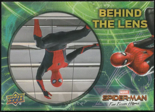 2019 UD Spider-Man Far From Home "BEHIND THE LENS" Insert Card #BTL-7...WIRES