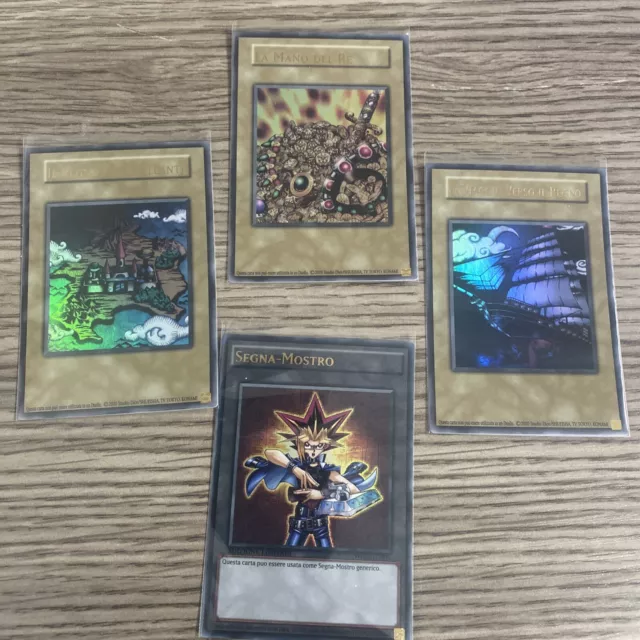 Yu-Gi-Oh! Token Segna Mostro Set X4 Ygld Yugi La Mano Del Re Regno Dei Duellanti