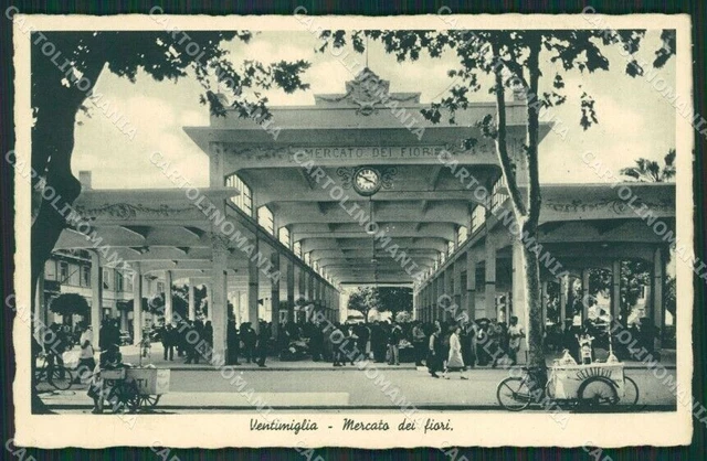 Imperia Ventimiglia Mercato dei Fiori cartolina KV5662