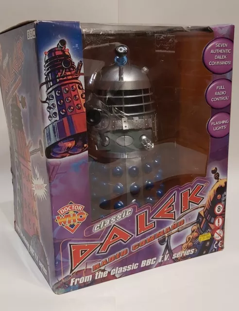 Doctor Who 12 remote control dalek new MIB Rare.