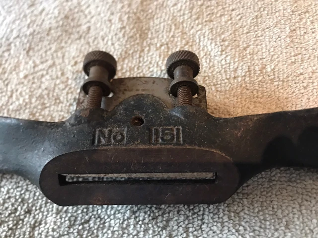 STANLEY No 151 FLAT BACK SPOKE SHAVE 2