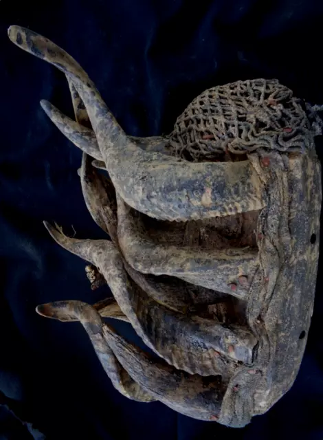 african tribal art a splendid  Mask  Dan Guerre Nguerre 42 cm vintage