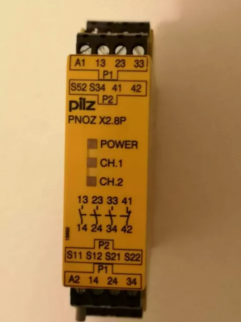 PILZ PNOZ X28P Safety Relay, ID No.: 777301, 24VACDC