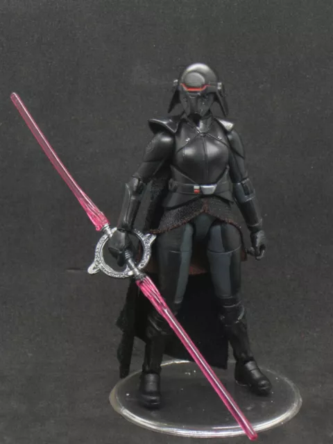 Custom Star Wars Female "Sith Inquisitor" 2nd Sister  1:18 scale