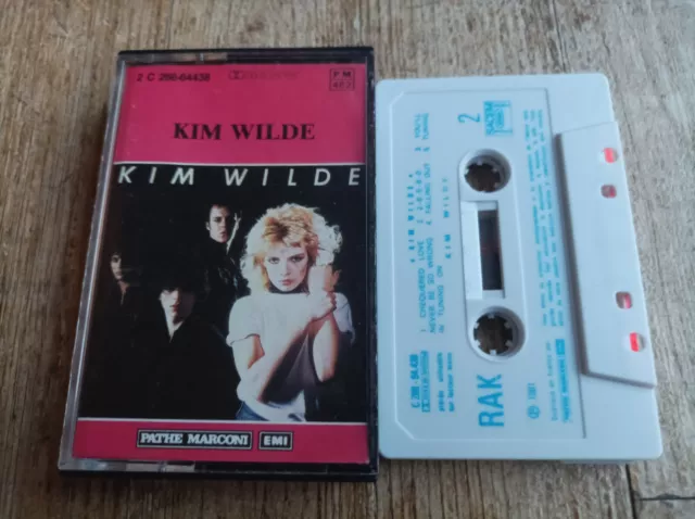 KIM WILDE / KIM WILDE 1st ALBUM  CASSETTE AUDIO TAPE K7 MC FRANCE PRESS