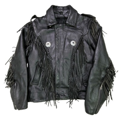Vintage FMC Leather Thinsulate Black 