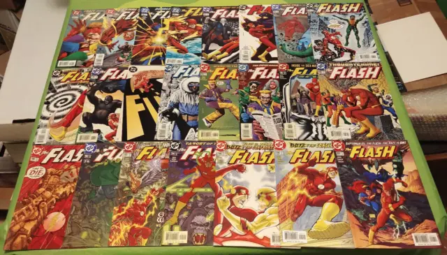 DC Flash Comic Lot (23) Mark Waid - Geoff Johns 2nd Series 1996-2004