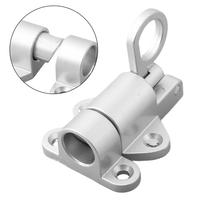 SPRING LOADED BOLT Self-Closing Shoot Bolt Latch Catch For Door/Gate W ...
