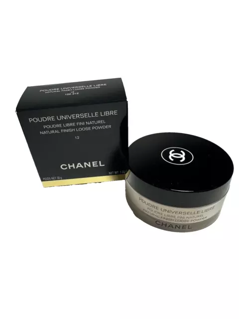 Chanel Poudre Universelle Libre Natural Finish Loose Powder 12 - 1 Oz/30g NIB