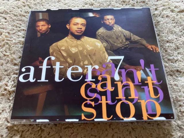 After 7 - Can't Stop - 1990 4 Track Cd Single