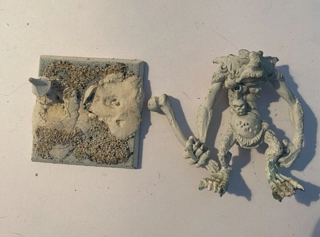 Figurine Warhammer Citadel Stone Trolls - Stone Troll with Bone Club - Metal 
