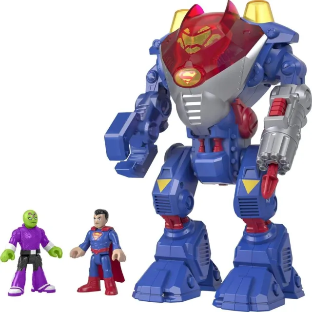 Fisher-Price Imaginext DC Super Friends Superman Robot Toy Playset for Kids