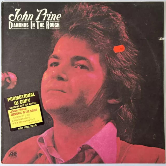 JOHN PRINE - Diamonds In The Rough - Promo w/Insert & Inner Sleeve - Vinyl LP JOHN PRINE - Diamonds In The Rough - Promo w/Insert & Inner Sleeve - Vinyl LP