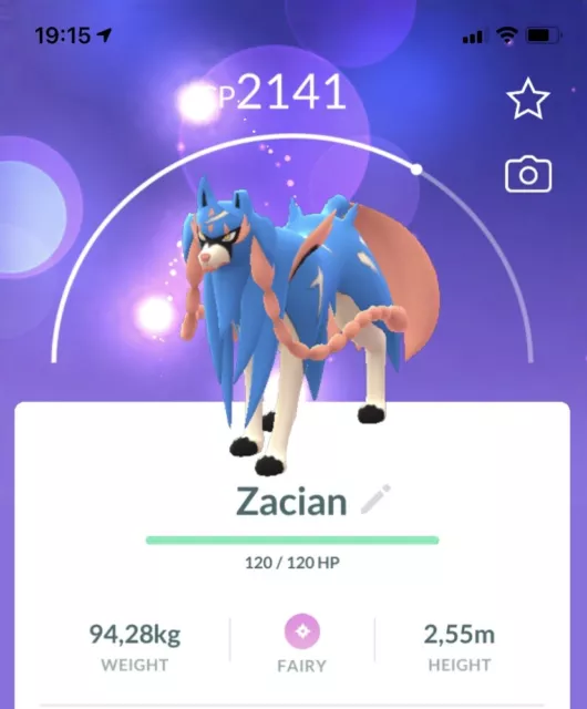 Pokemon Go Zekrom 3000+ High CP for pokedex entry and PvP