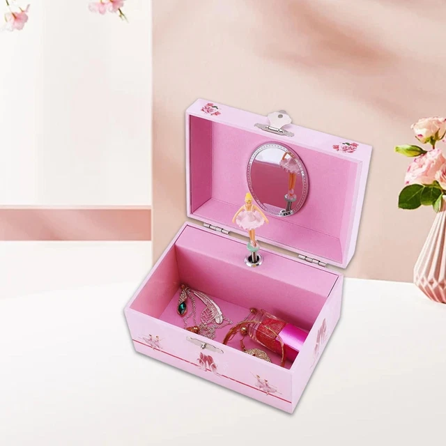 Boîte à Musique MIKIMOTO Marron - Boîte à Bijoux élégante (boîte à Musique Cassée, Décorative)
