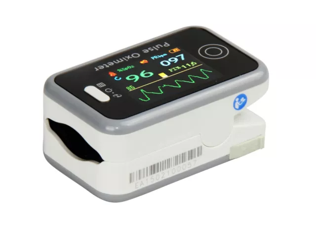 CONTEC CMS50H Color Finger Pulse Oximeter Blood Oxygen Monitor SPO2 PR PI + USB