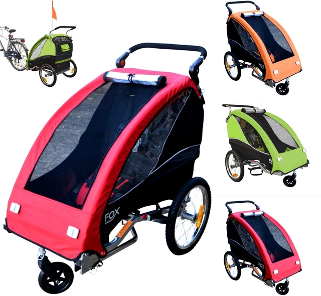 FOX REMORQUE POUSSETTE pliable pour le trasport enfant jogger