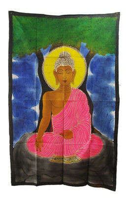 Batik Tenture De Bouddha 115x 74cm tenture murale 19