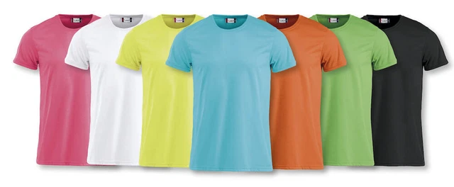 T SHIRT UOMO DONNA Colori Fluo Neon Fluorescenti Microfibra Maglia 029345 EUR 8 90 PicClick IT