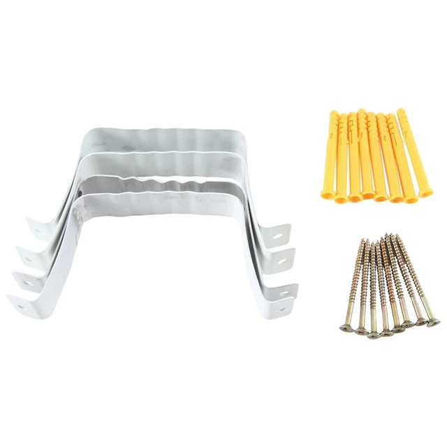 Downspout adapter gutter downspout strap 3x4 leader strap 3x4 4 pack