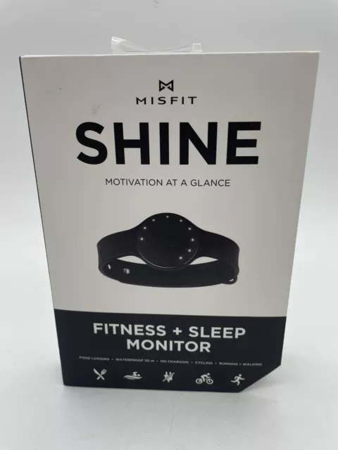 Misfit Shine SHOAZ Fitness + Monitor de Sueño Negro