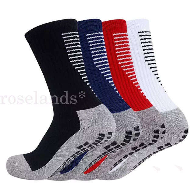 Sports Socks Anti-slip Hospital Skid Soccer Basketball Football PVC Grip Dots