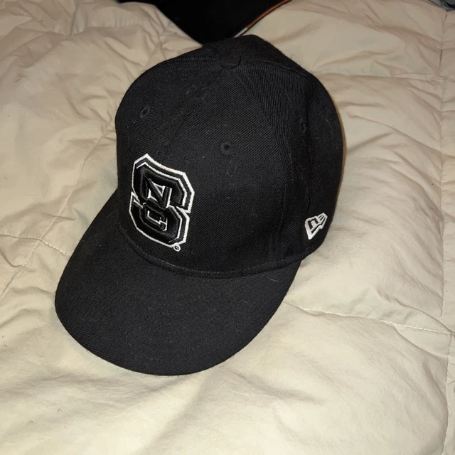 New Era NC STATE WOLFPACK Fitted Hat 7 1/8 NCSU Licensed Cap North Carolina NCAA