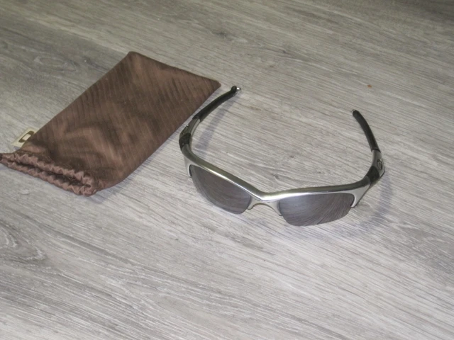 Oakley Half Jacket 1.0 Polished Aluminum w/ Titanium Iridium lens (nice!)