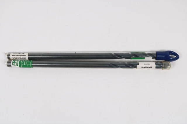 2 FMT 1/2" x 12" Long Drill Bits Aircraft Extension Drill Bit Black Oxide 03461