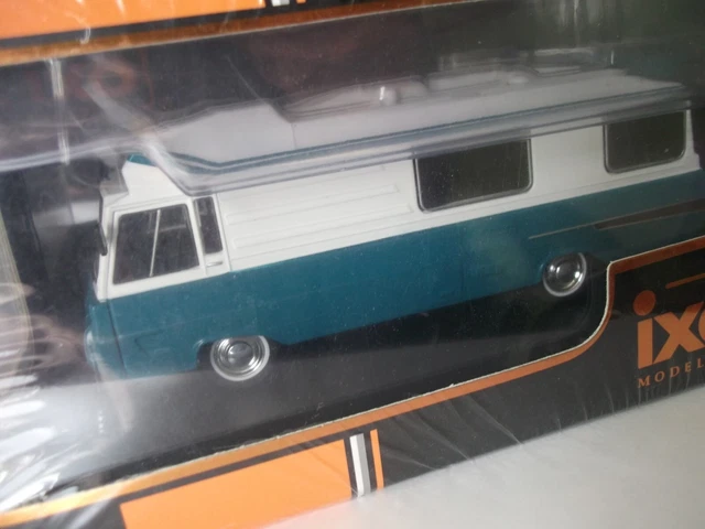Miniature IXO 1/43 Camping Car Peugeot J7 Eric Maillet 1976 Neuf